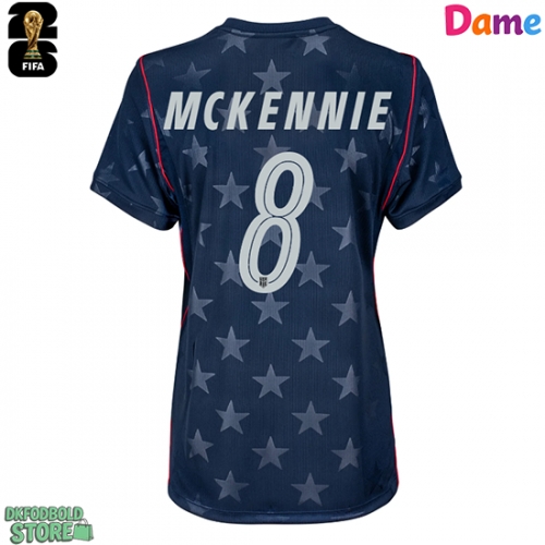 Forente stater Weston McKennie #8 Replika Udebanetrøje Dame VM 2026 Kortærmet